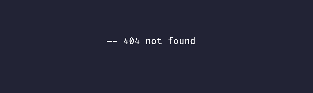 Not Found - Series One