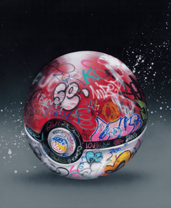 Vandalized Ball by Onemizer