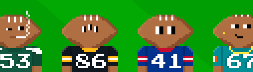 Football Heads Super Bowl Squares