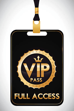 VIP PASS BW - PAC