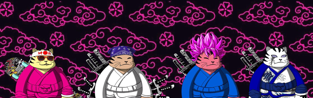 SamuraiCats by Hiro Ando