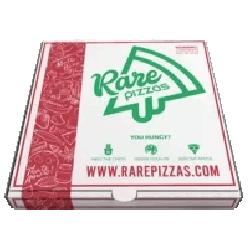 Rare Pizzas Box