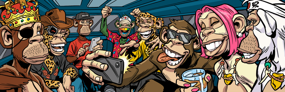 Elite Ape Comic: Apes Out on the Town