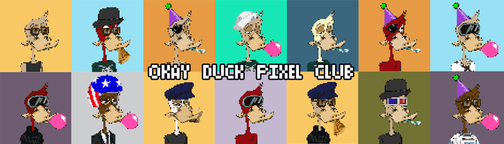 Okay Duck Pixel Club