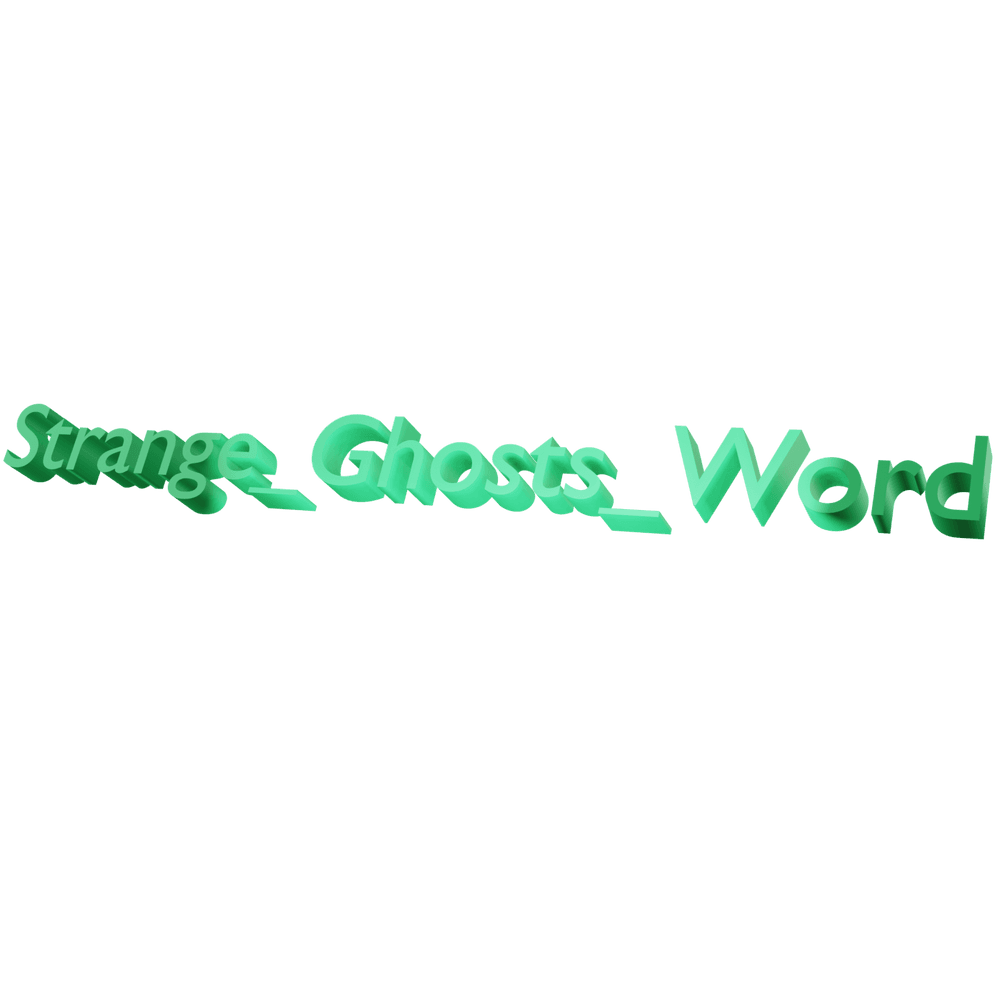 Strange_Ghosts_Word