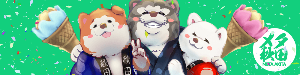 Akita-inu NFTs by Meta Akita
