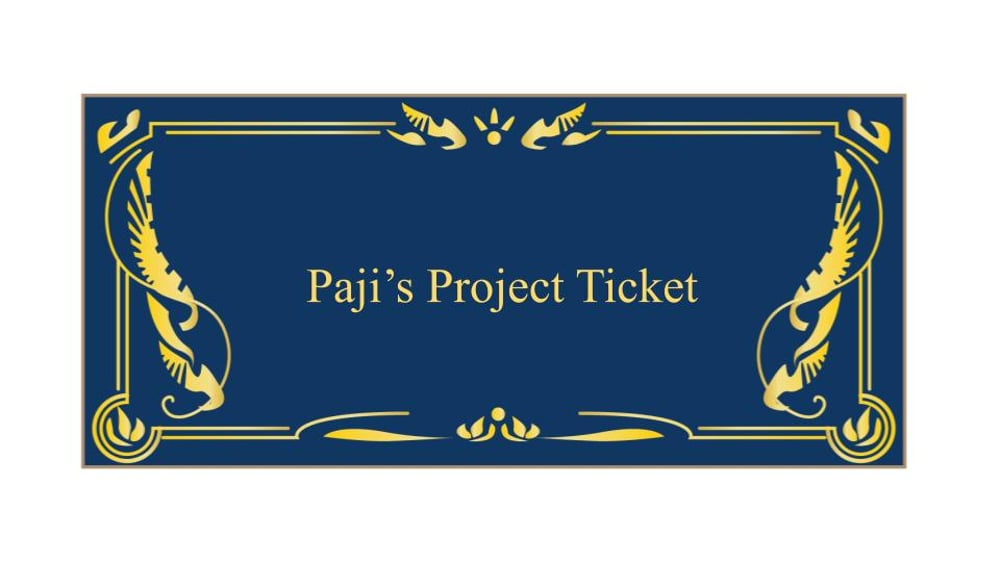 Paji's Project Ticket