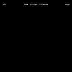 Loot Character Note