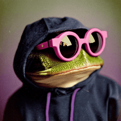 round shades frens