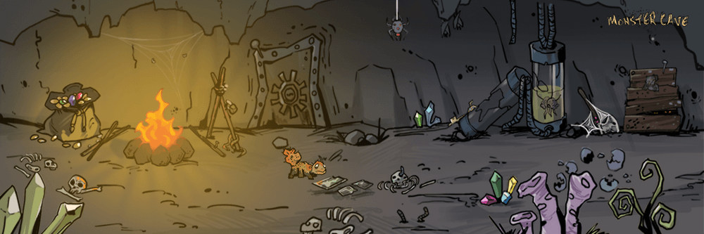 Monster Cave - Mystery Storage