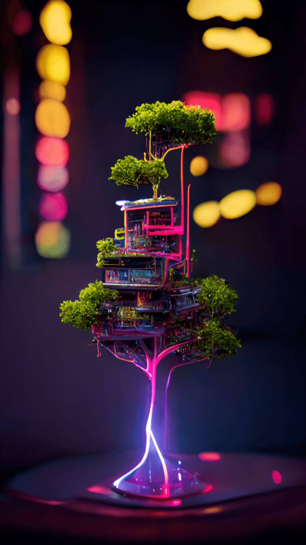 The Cyberpunk TreeHouses