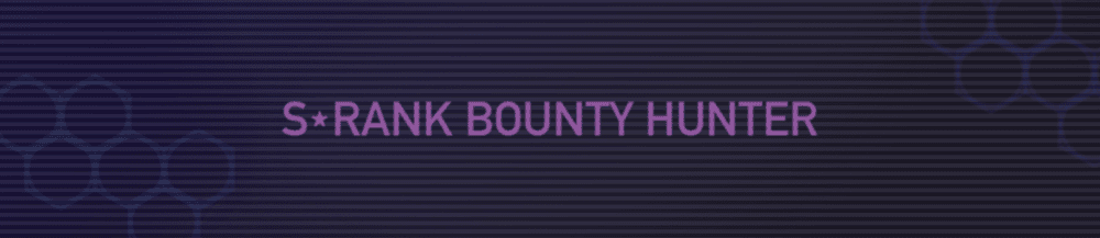 S-Rank Bounty Hunter Badges
