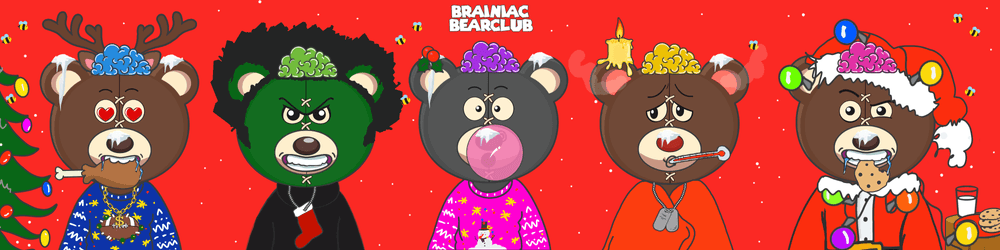 Brainiac Bear Club Holiday Edition