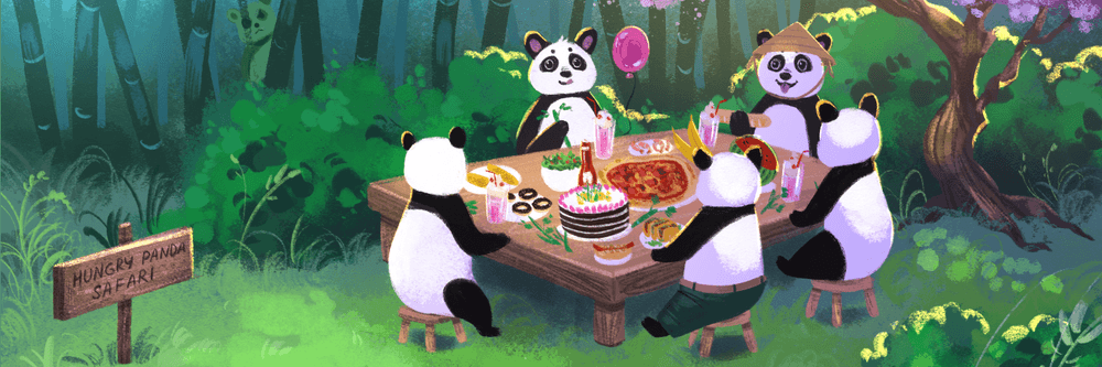 Hungry Pandas