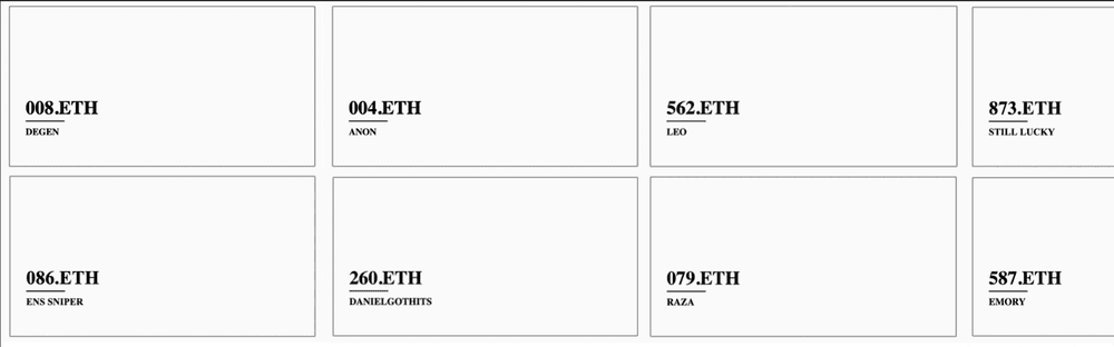 Business Cards by 008.eth