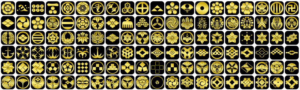 Kamon Symbols by Hakko Daiodo