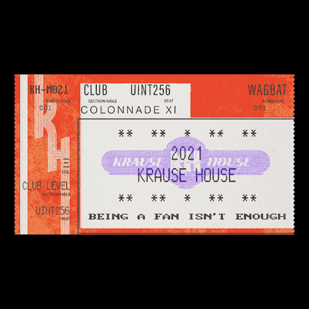 Club Level Ticket to Krause House