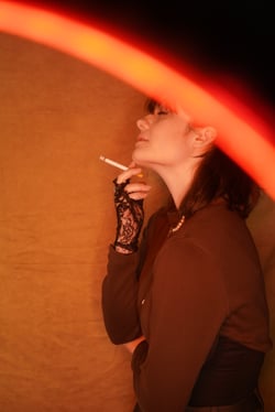red incandescence