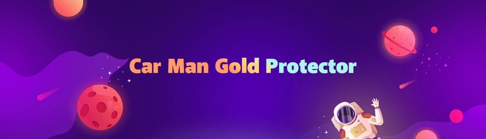 Car Man Gold Protector