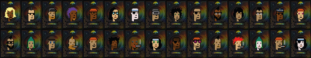 Blokpax First Editions - Punks Series 1