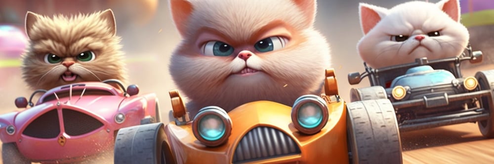 Racing Kitties