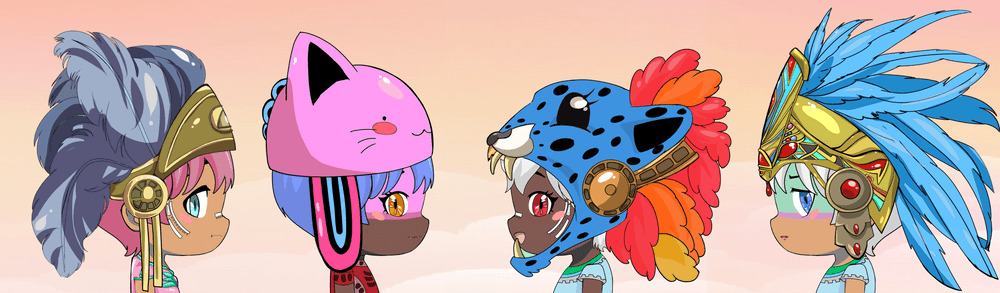 Anime Aztec Kids