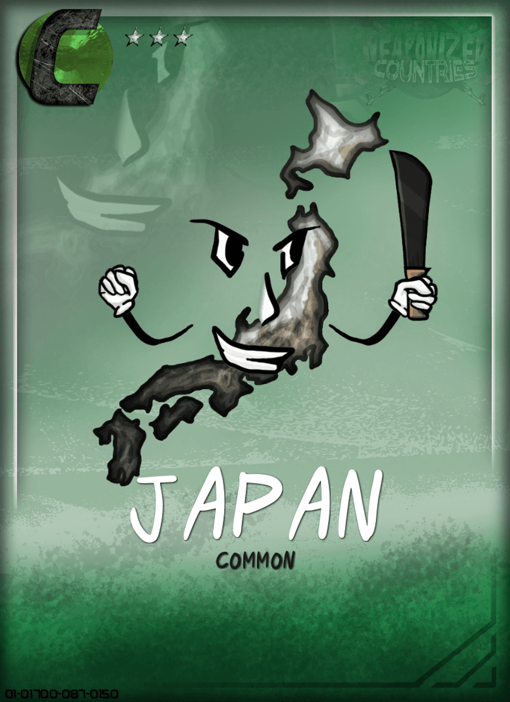 Weaponized Countries #1700 Japan