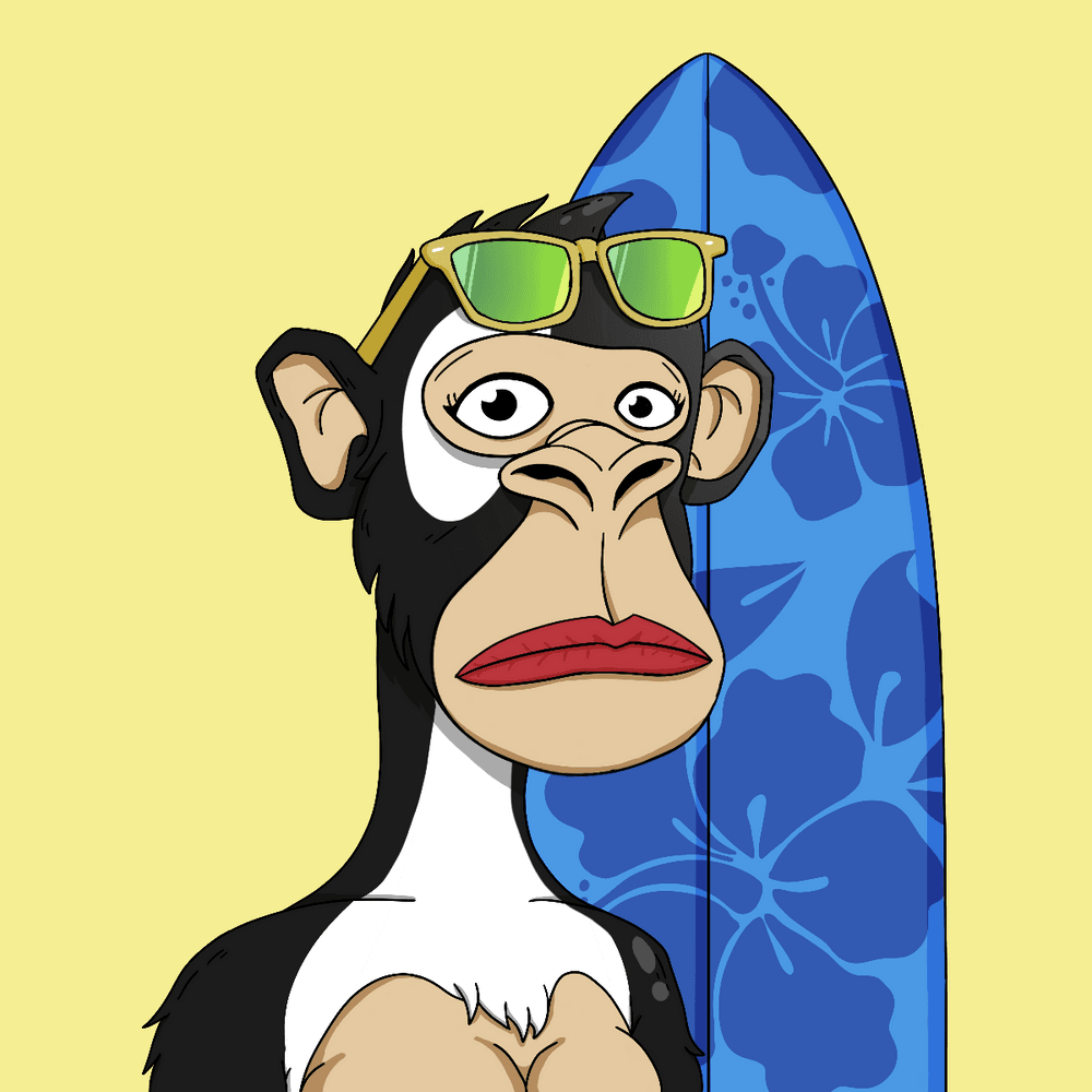 Chillin' Ape Surf Club #2480