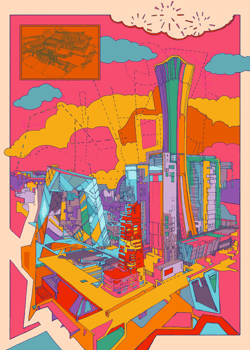 Graphic City Drawings