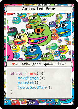 FAKEAUTOPEPE By Dmitri Cherniak