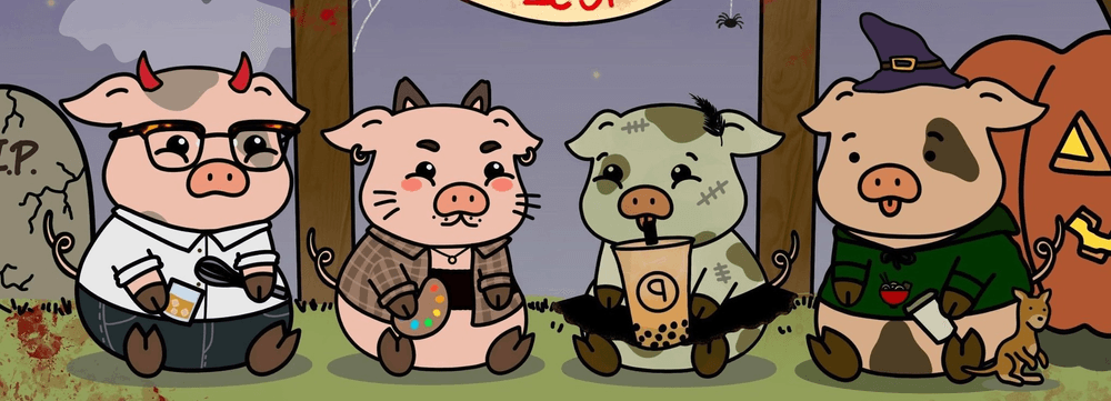 Piggie Palz Zombie Edition 2021