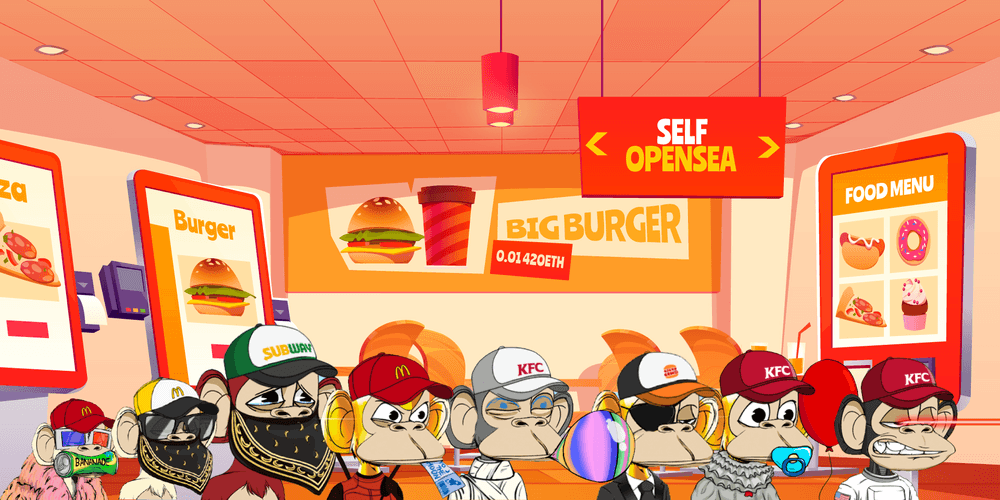 Fast Food Lil Baby Apes Club