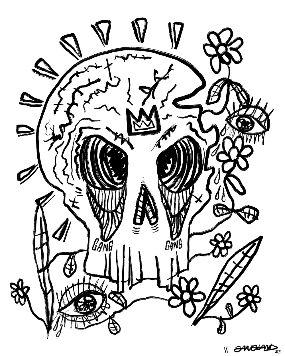 Gangland Ink by Eddie Gangland