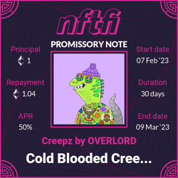 NFTfi Promissory Note V3
