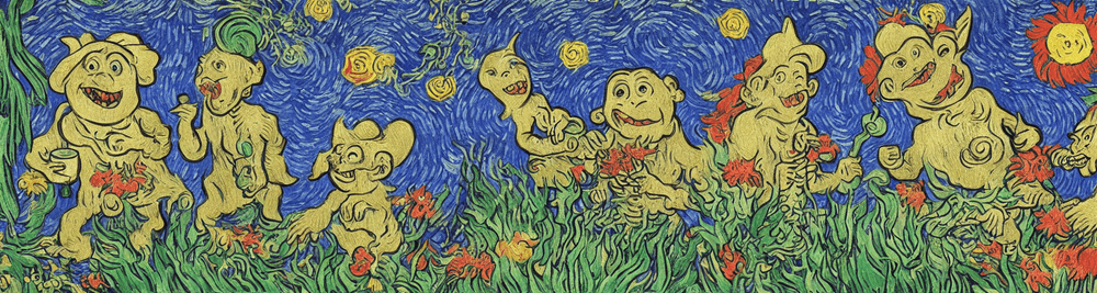 Goblins On Wheat Field