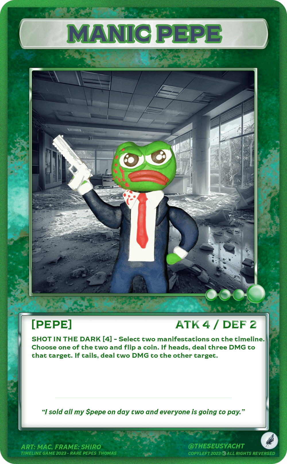 Timeline Game: Rare Pepes #156