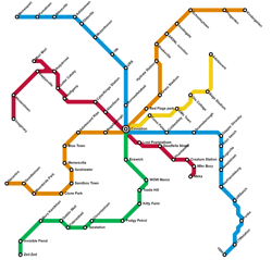 The Map of NFT City by 1984