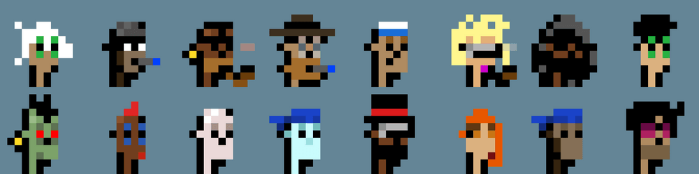 CryptoPunks 8x8