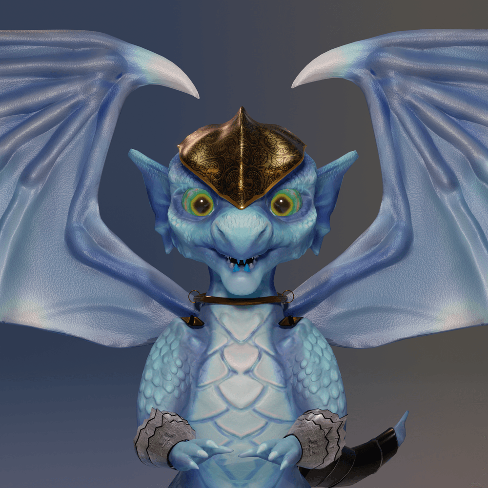 Dragons Of Midgard 3D - Wyrmling #1000