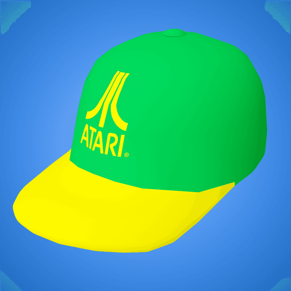 Green Atari Cap