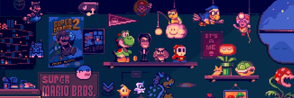 Pixel Mario