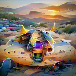 SPACE SHIPS by AI FACTORY