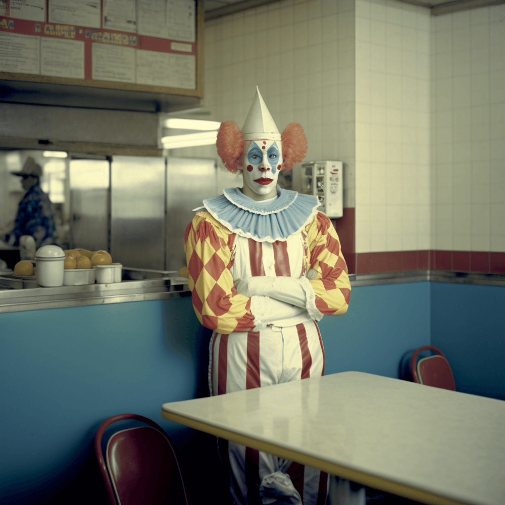 "Clown Town" by Slate Vernick