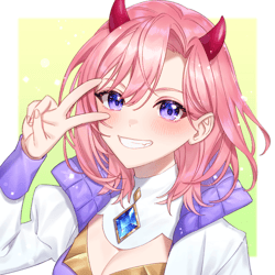 Girls With Colorful Charms