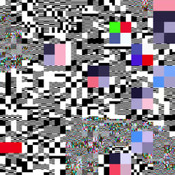 chromatic optokinetic code V2