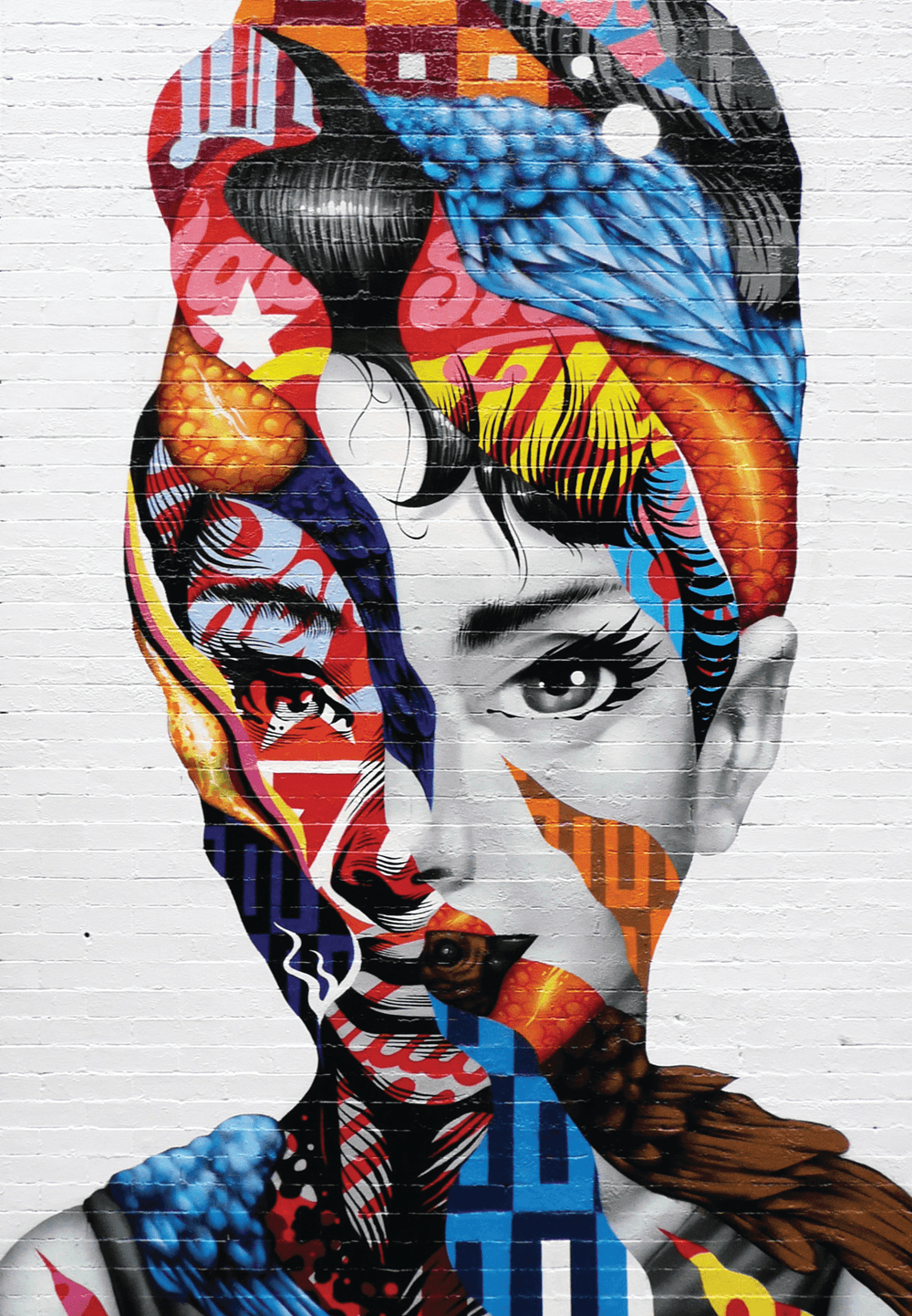 Tristan Eaton: Audrey of Mulberry