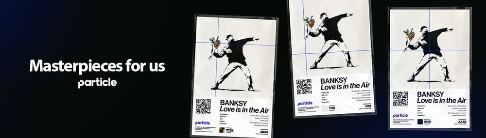 Particle: Banksy's a ghost by Trevor Andrew