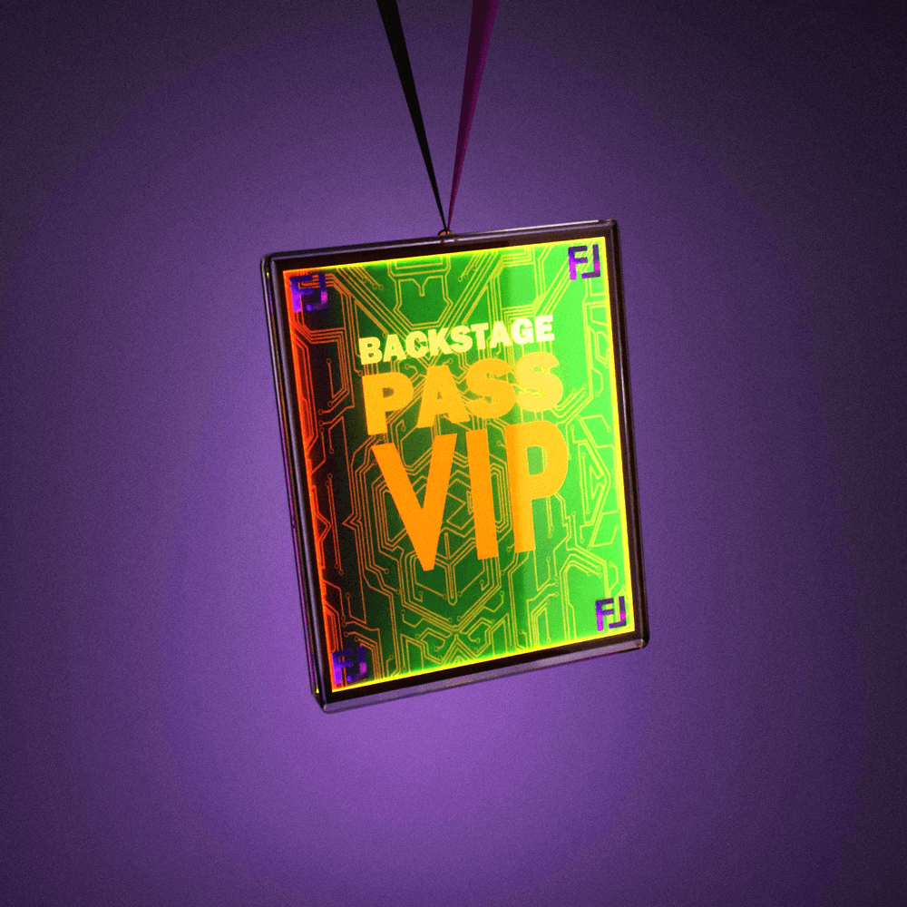 Gold Backstage Pass