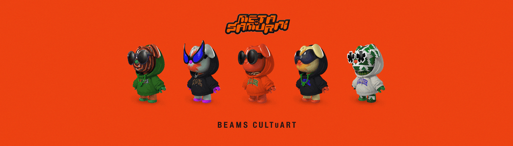 BEAMS CULTUART x MetaSamurai