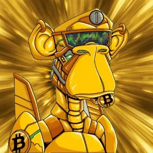 Bored Ape Yacht Club [Limited Edition] x Gold Bitcoin Ape